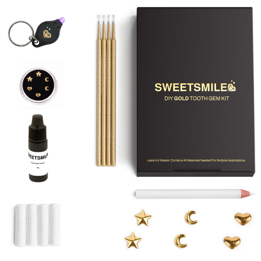 Professional DIY Tooth Gem 14K GOLD Kit