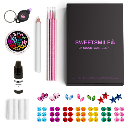 Professional DIY COLOR Tooth Gem Kit